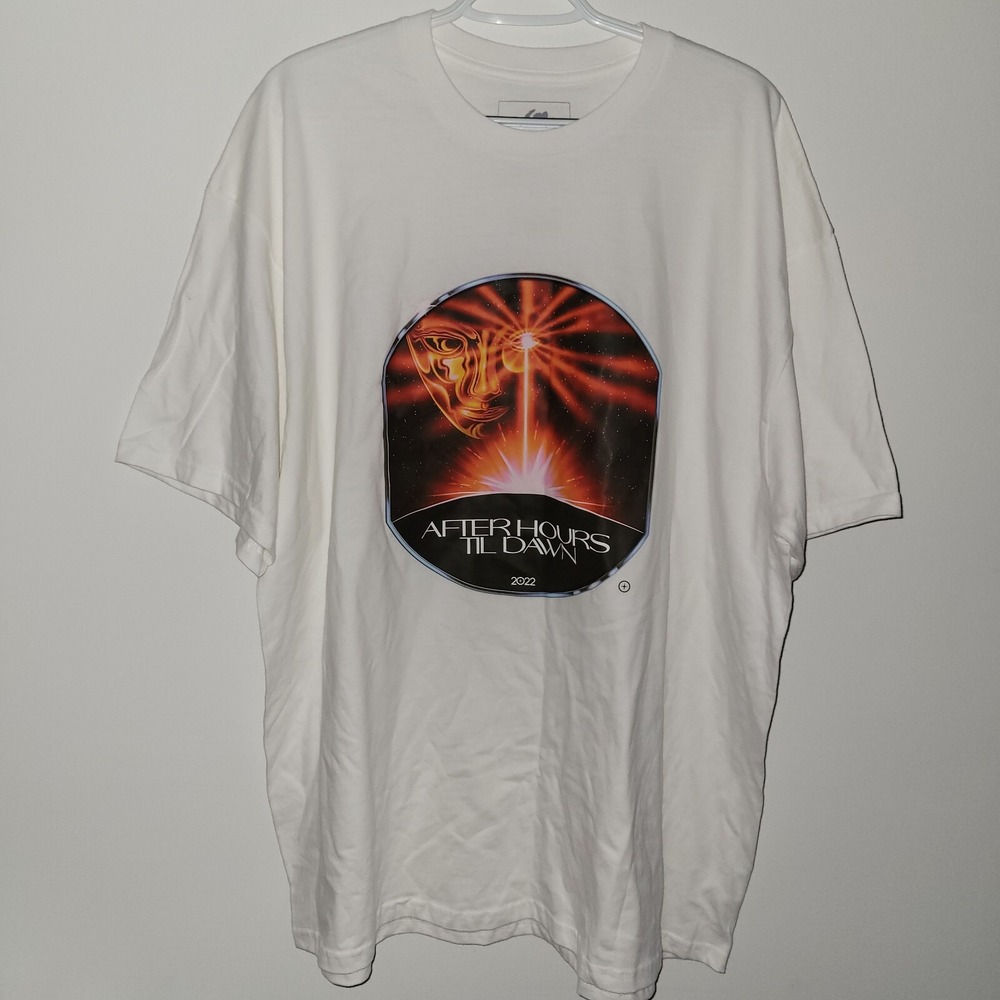 The Weeknd‎ After Hours Til Dawn VIP Tour Concert T-Shirt 2022 Men's Size 2XL